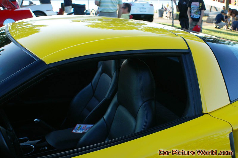 C6 Yellow Corvette Roof