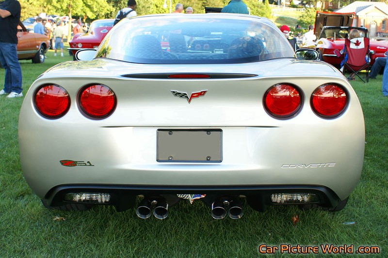 C6 Z51 Corvette Rear