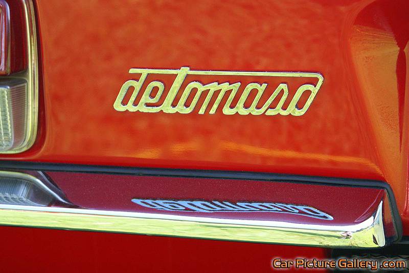 1972 Detomaso Pantera Rear Insignia