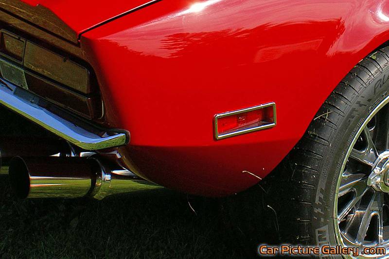 1972 Detomaso Pantera Rear Side Marker