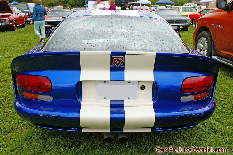 1996 Viper GTS Rear