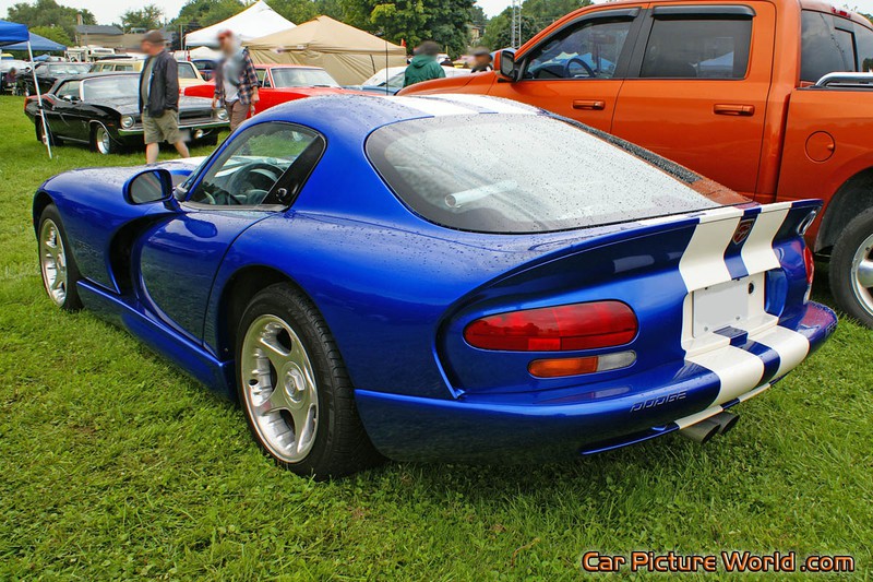 1996 Viper GTS Rear Left