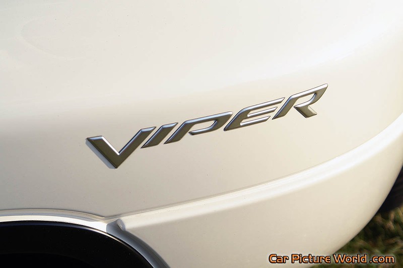 Viper SRT-10 Rear Insignia Right