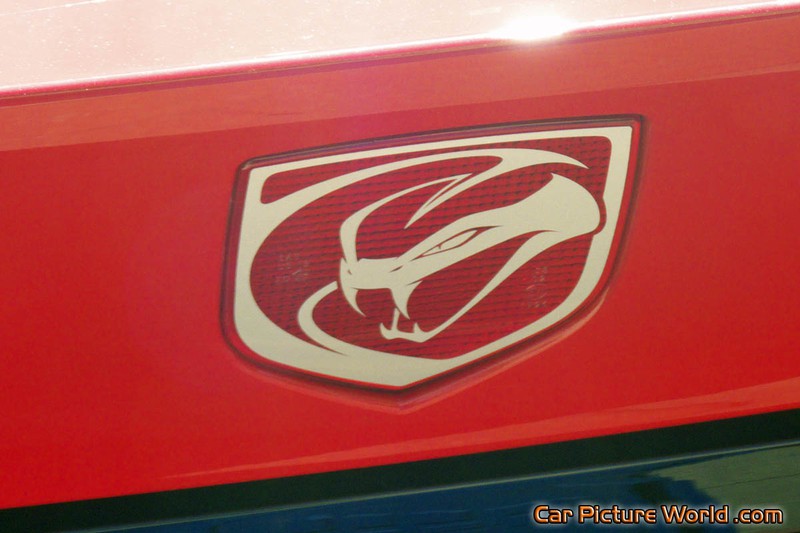 2013 Viper GTS Coupe Rear Emblem