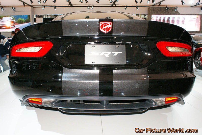 2014 SRT Viper GTS Rear