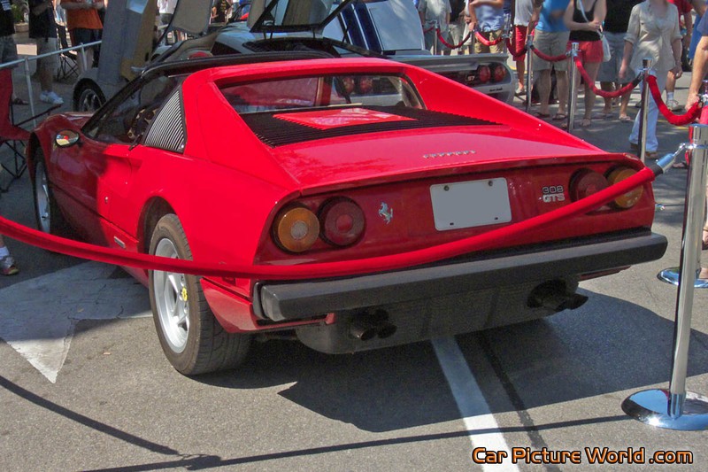 Ferrari 308 GTS Rear