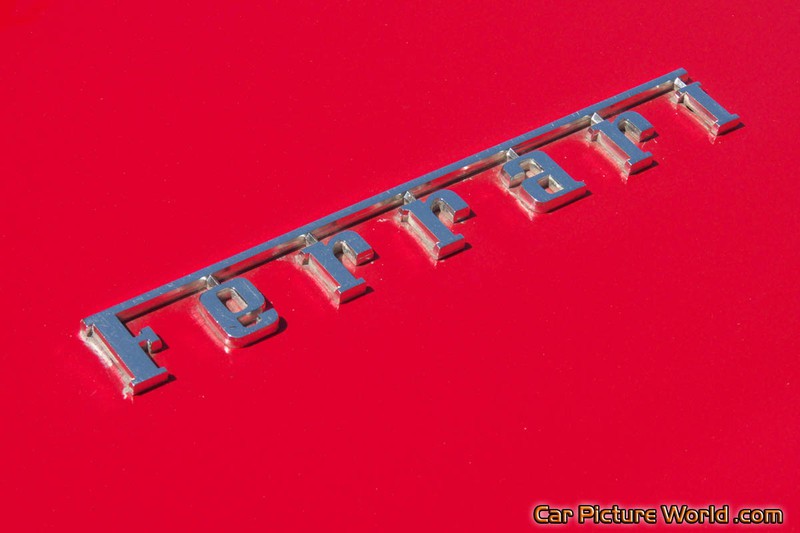 Ferrari 308 GTS Rear Insignia