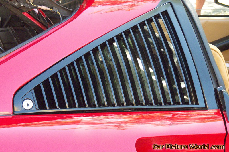 Ferrari 308 GTSi Side Window Louvers