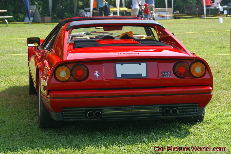 1987 328 GTS Rear