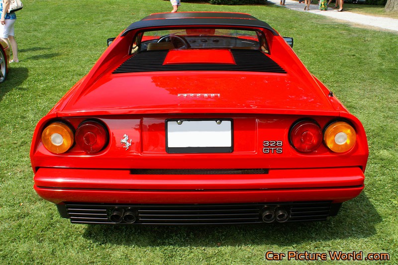 1988 Ferrari 328 GTS Rear