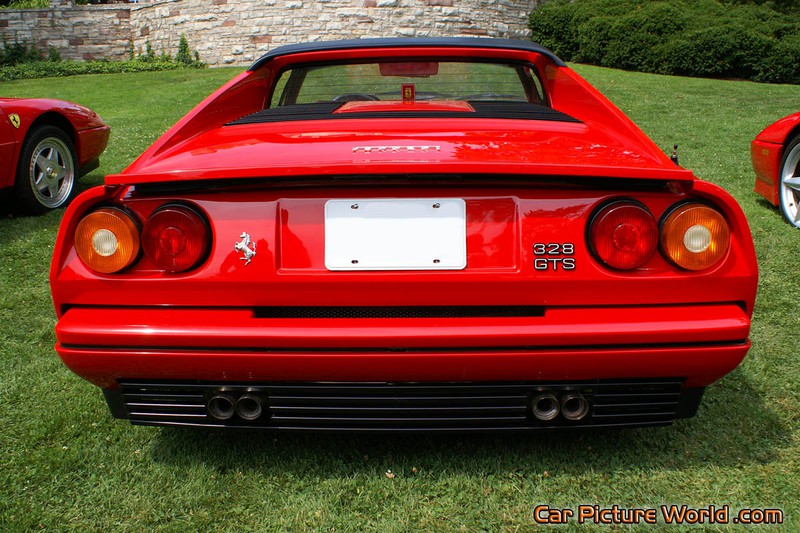 1989 328 GTS Rear