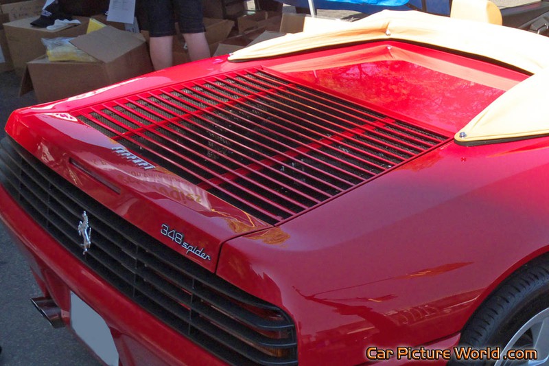 348 Spider Engine Cover