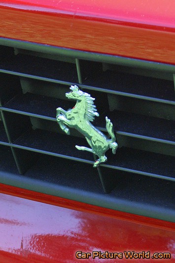 Ferrari 348 Spider Grill Emblem