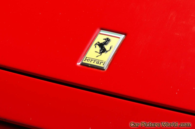Ferrari 348 Spider Hood Badge