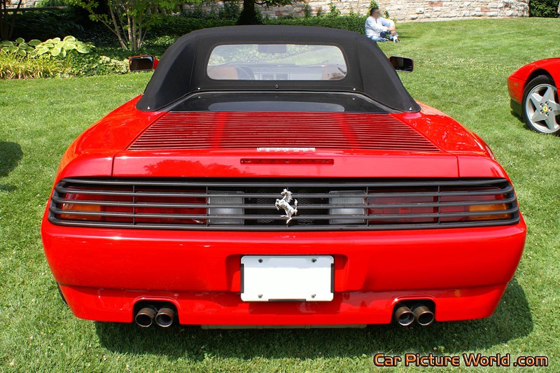 Ferrari 348 Spider Rear