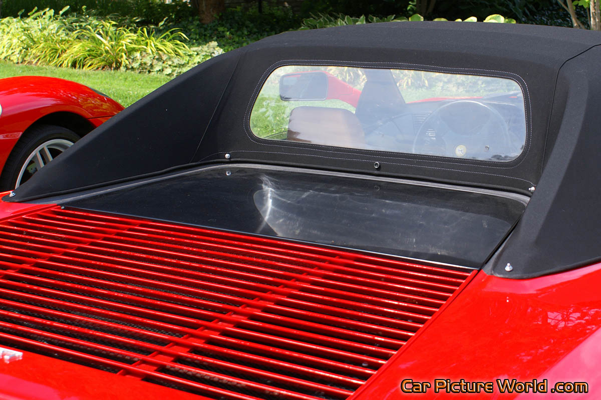 Ferrari 348 Spider Rear Window