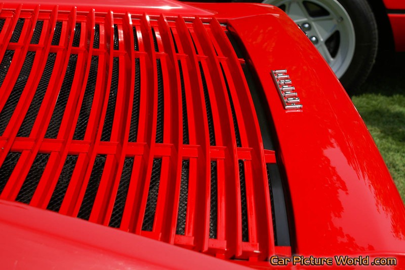 Ferrari 348 ts Engine Cover Louvers