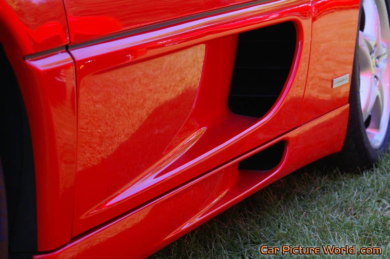 1997 F355 Spider Door Intake Scoop