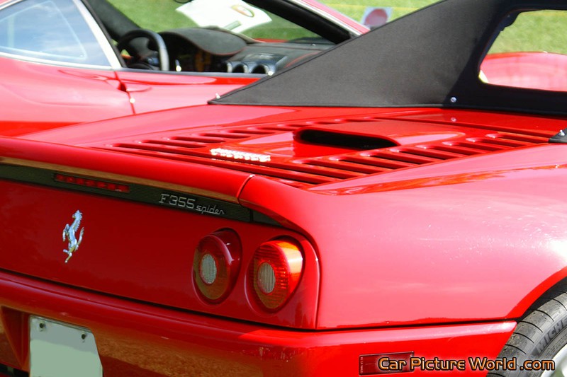 1997 F355 Spider Engine Hatch