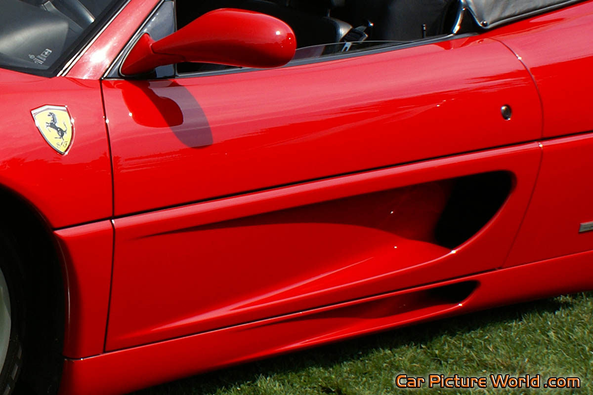 355 F1 Spider Door Scoop