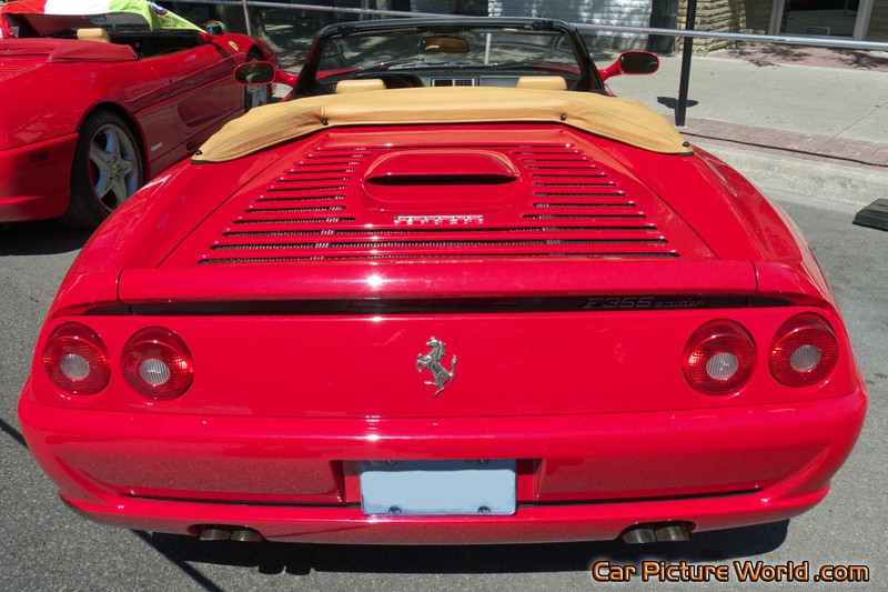 Ferrari F355 Spider Rear