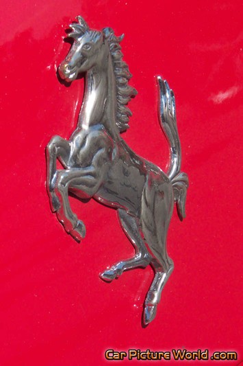 Ferrari F355 Spider Rear Horse Emblem