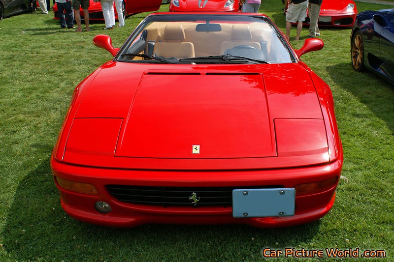 Red Ferrari F355 Spider Front