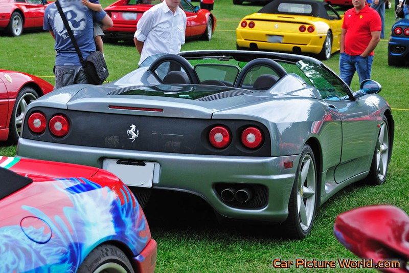 2001 360 Spider Rear Right