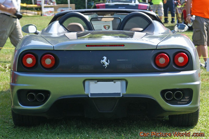 2004 Ferrari 360 Spider Rear