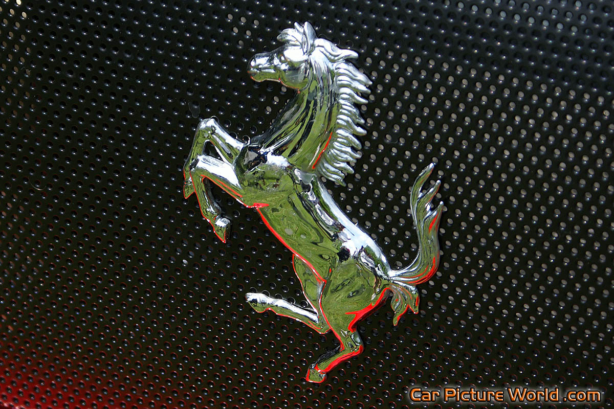 Ferrari 360 Challenge Stradale Rear Horse Emblem