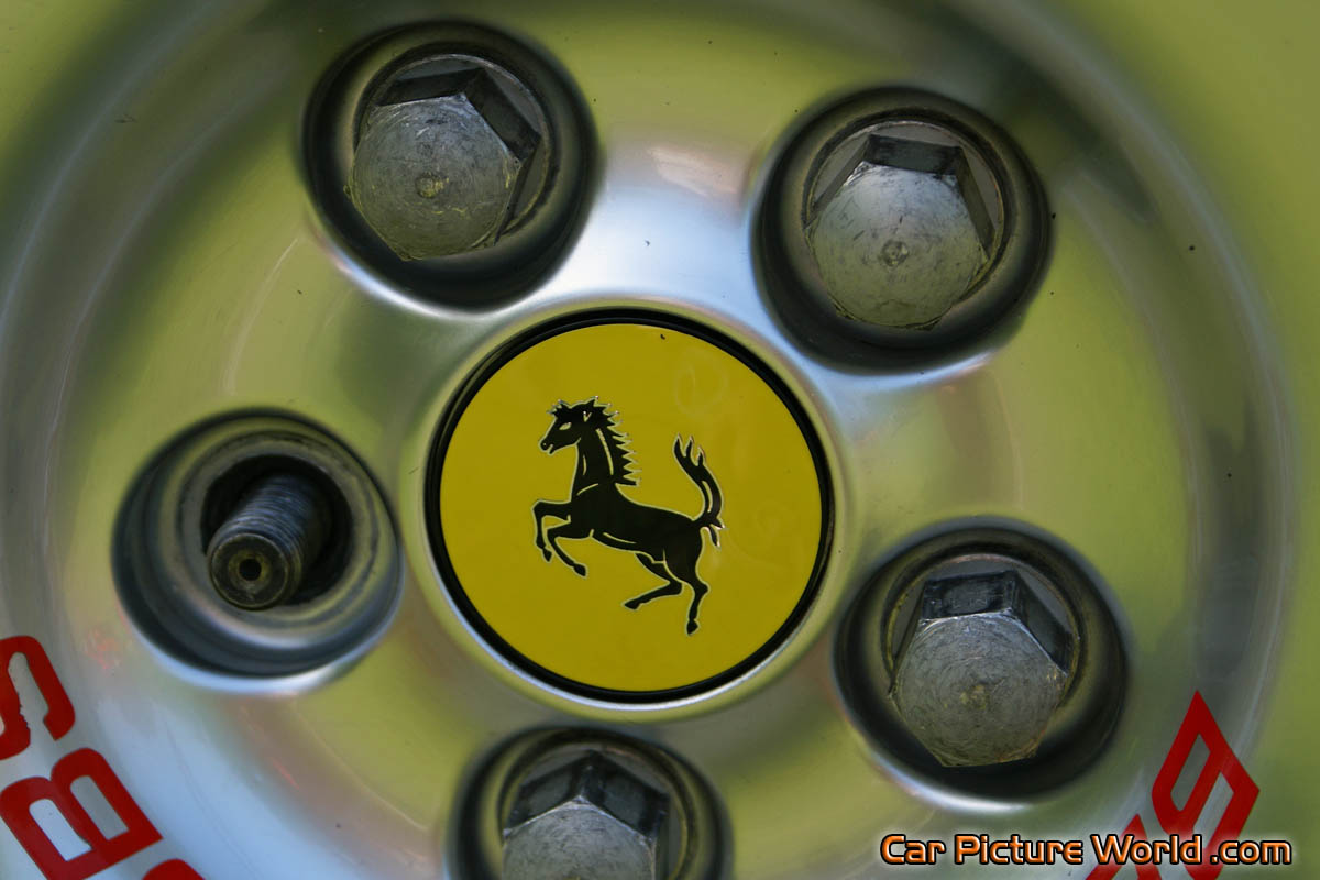 Ferrari 360 Challenge Stradale Wheel Center Cap