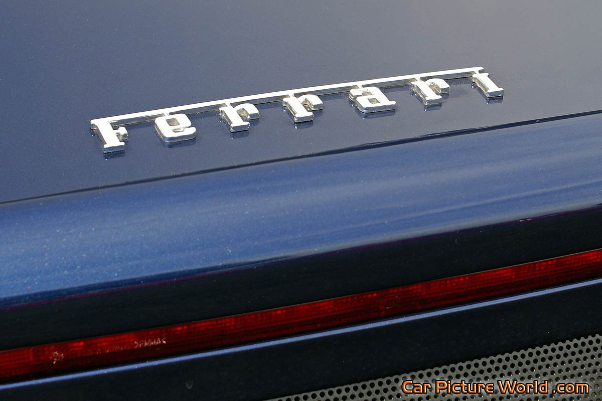 Ferrari 360 Spider F1 Rear Insignia