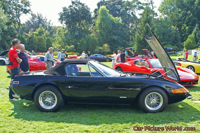 Ferrari 365 GTS 4 Hood Open