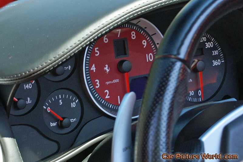 2006 F430 Spider Dash