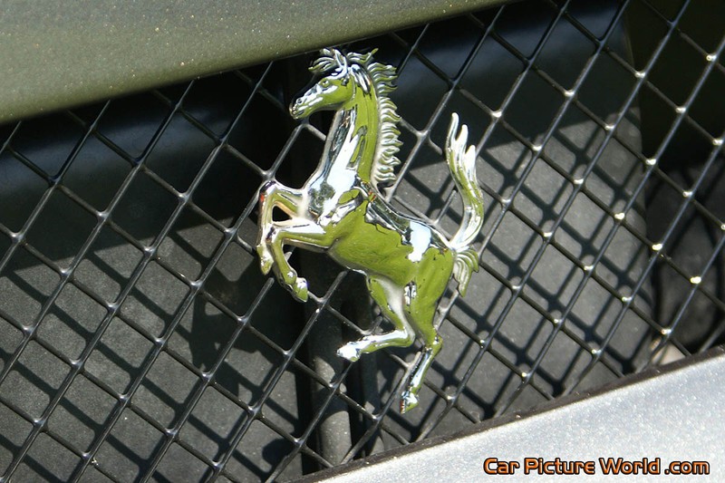 2006 F430 Spider Rear Horse Emblem