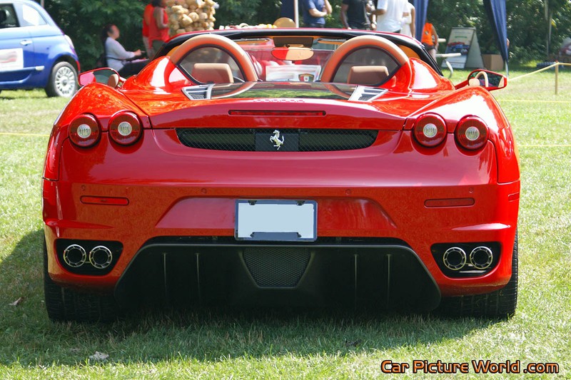 2007 Ferrari 430 Spider Rear