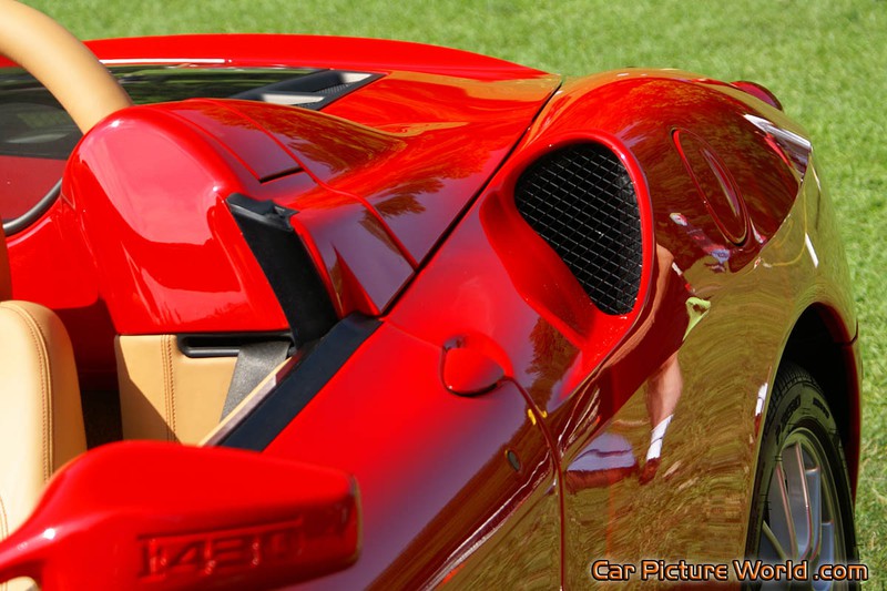 2007 Ferrari 430 Spider Rear Intake Scoop