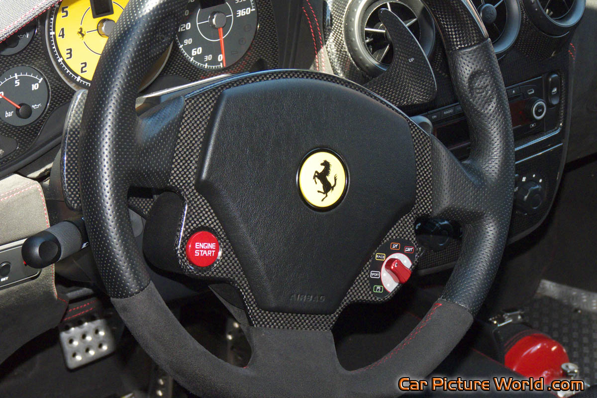 2008 Ferrari 430 Scuderia Steering Wheel Picture