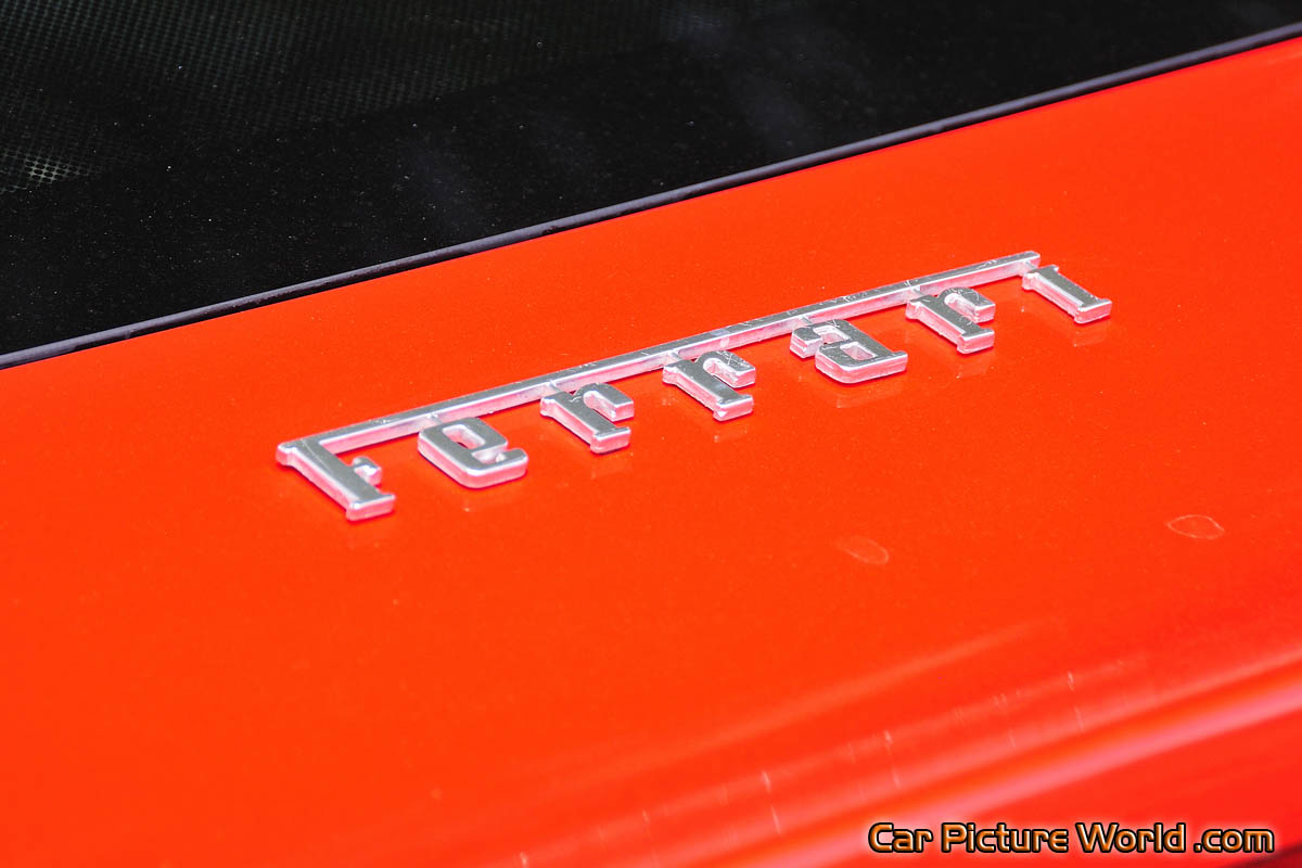 Ferrari 430 Rear Name Plate