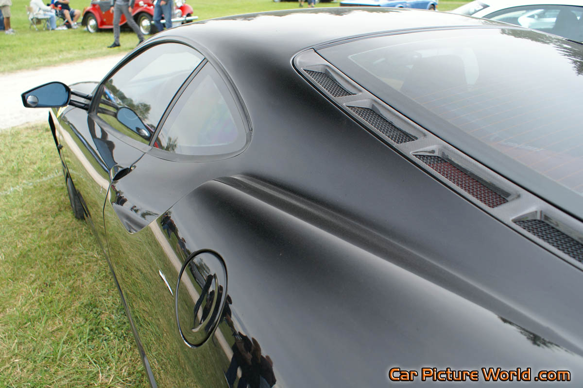 Ferrari F430 Black Rear Angle