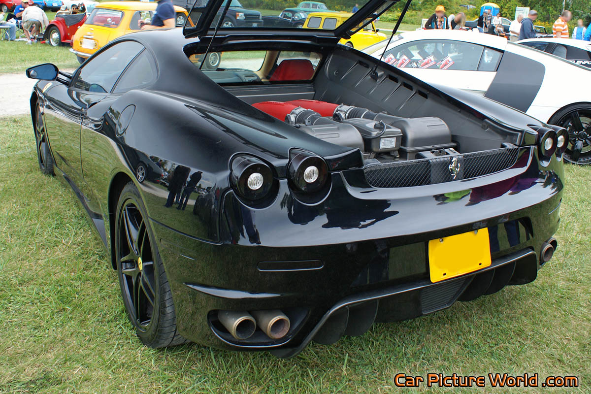 Ferrari F430 Black Rear Left