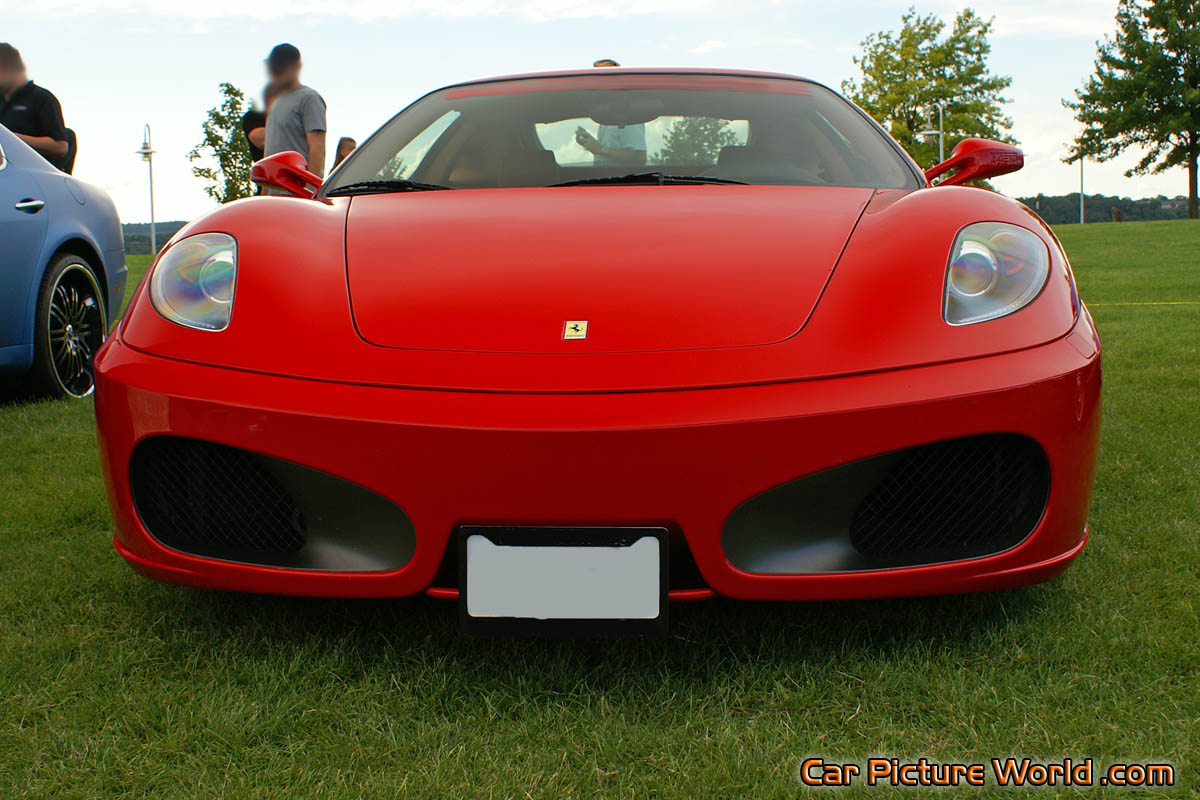Red Ferrari F430 F1 Front Low