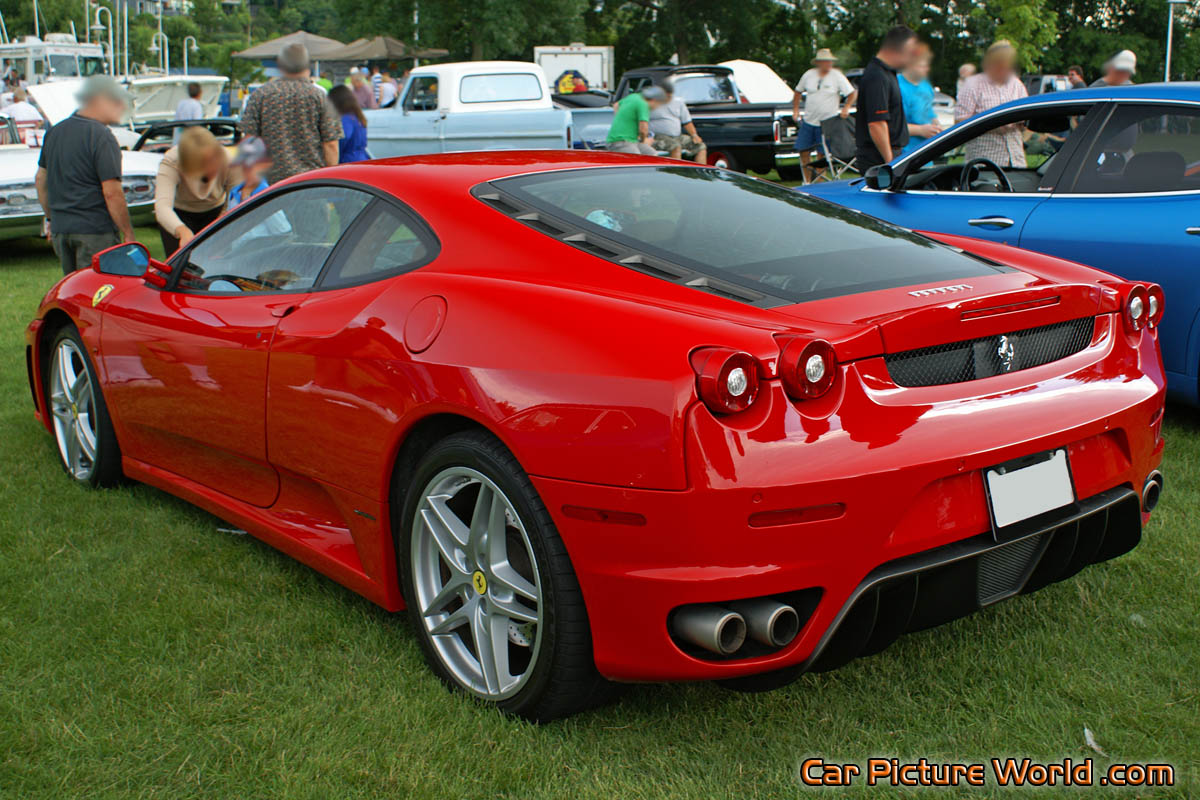 Red Ferrari F430 F1 Rear Left