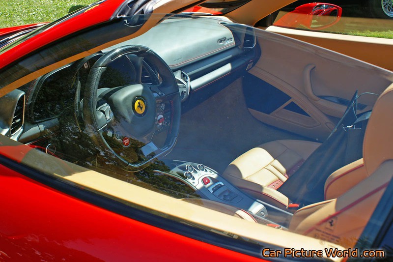 2012 Ferrari 458 Spider Interior