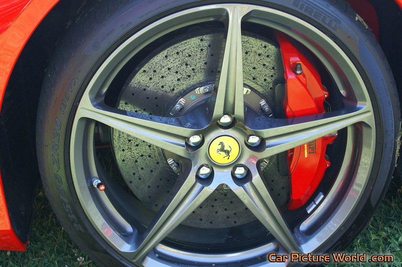 2012 Ferrari 458 Spider Wheel