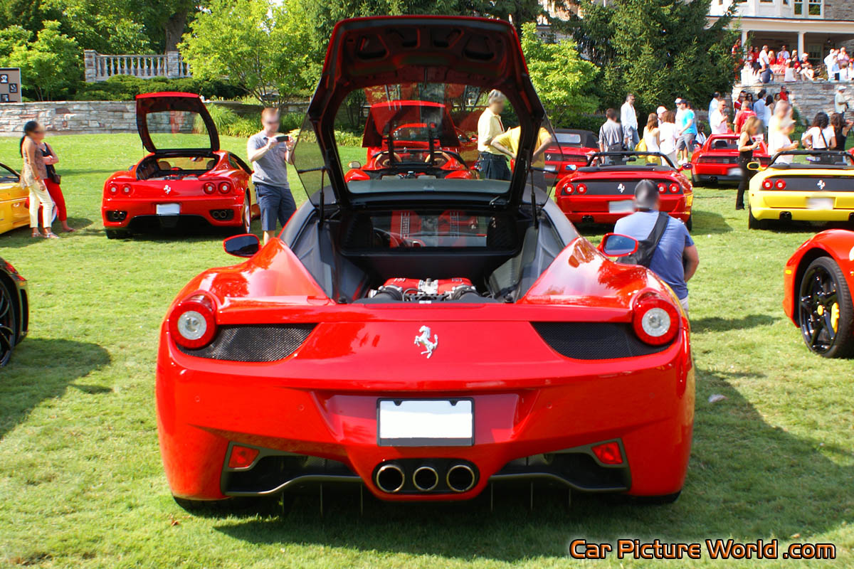 Ferrari 458 Italia Rear