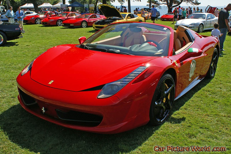 458 Spider Front Left