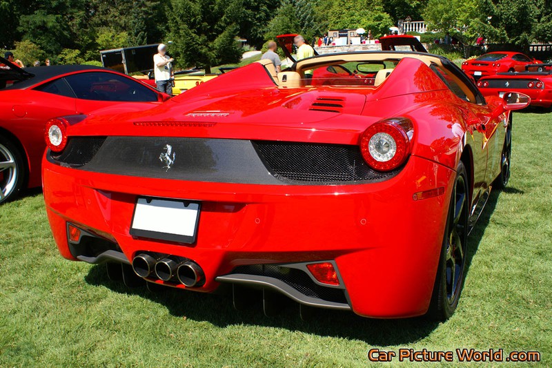 458 Spider Rear Right