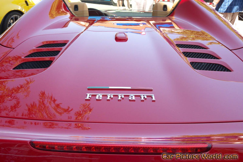 Ferrari 458 Spider Rear Deck