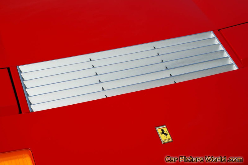 1984 Ferrari BB 512i Hood Louvers